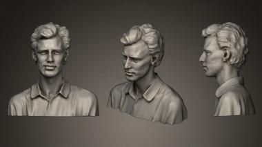 3D модель Портрет Тома Флинна (STL)
